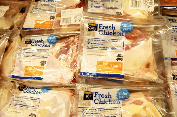 a pack of chicken breasts