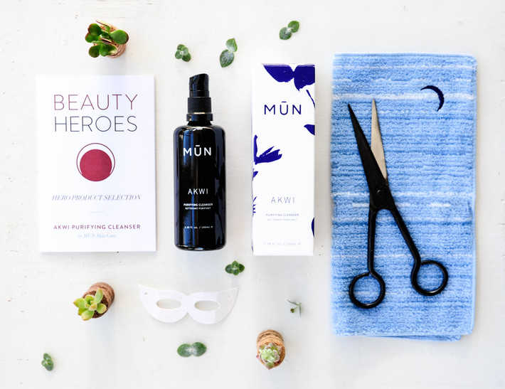 beauty heroes past discovery featuring a new release by MUN skincare 