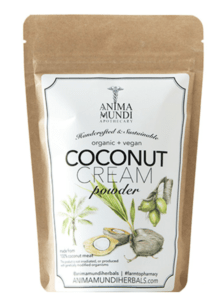 a product photo of an organic coconut creamer