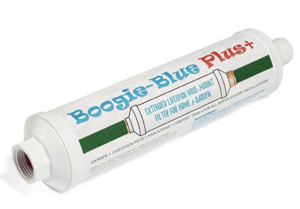 a product photo of a Boogie Blue Plus Hose Filter