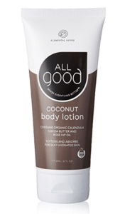 All Good organic body lotion