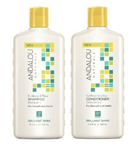 a product image of andalou naturals shampoo
