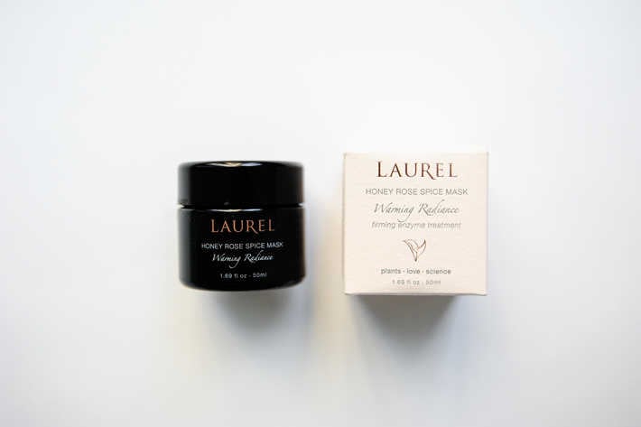 Laurel Honey Rose Mask Packaging