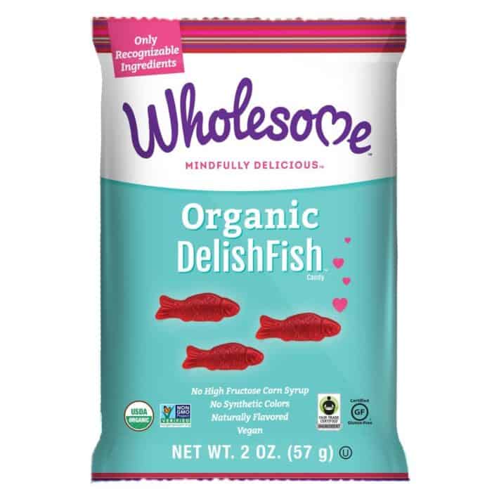 a product photo of wholesome organic delishfish 
