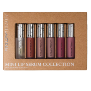Fitglow mini lip serum collection.