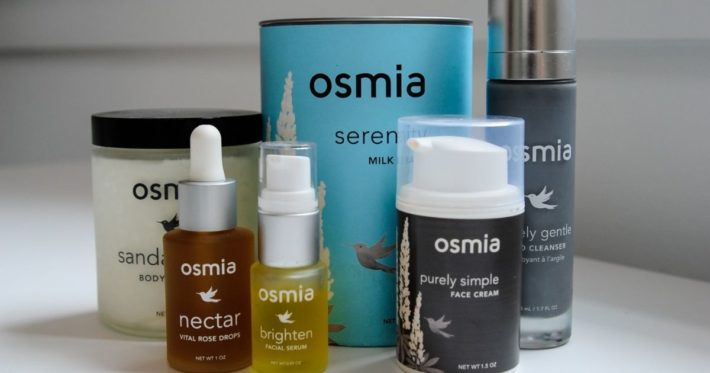A collection of Osmia products