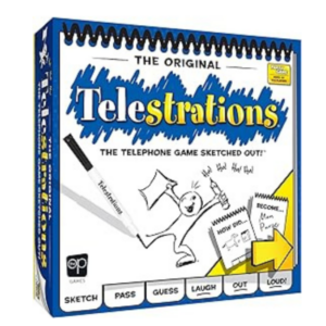 The board game Telestrations