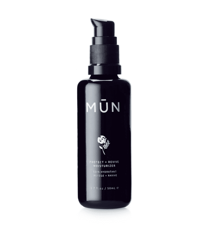 bottle of MŪN Protect + Revive Cream 