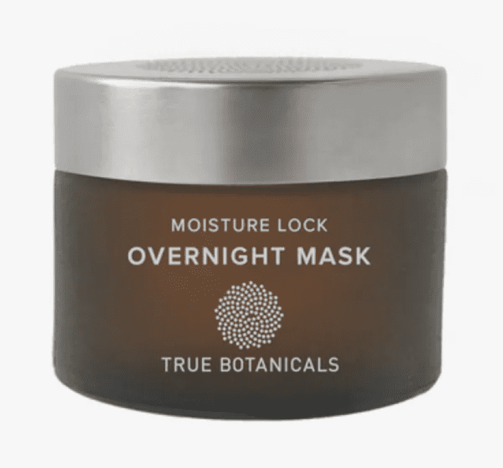 jar of True Botanicals Moisture Lock Overnight Mask 