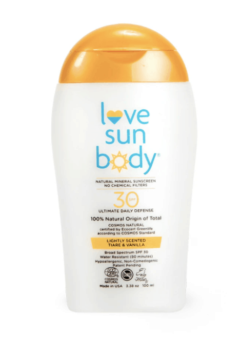 Love Sun Body SPF 30 sunscreen