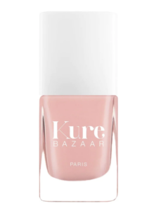 A bottle of Kure Bazaar French Rose nail polish.