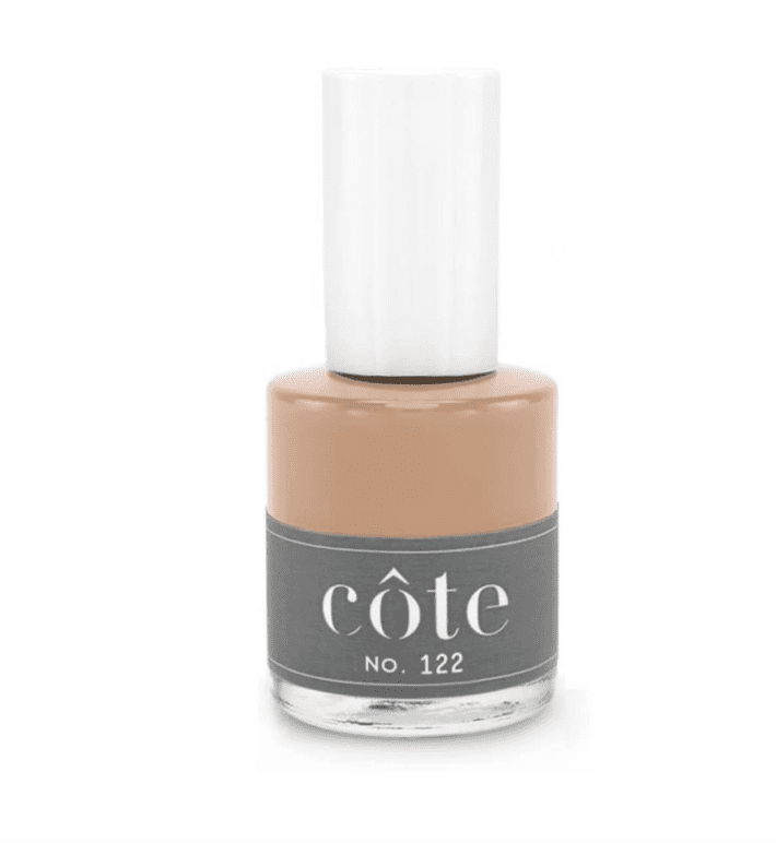 Bottle of Cote No. 122 nude nail polish