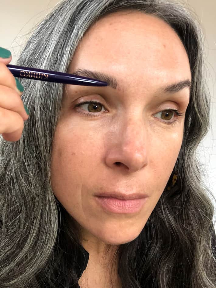 Makeup Tips for Gray Hair + Mature Skin | The New Knew