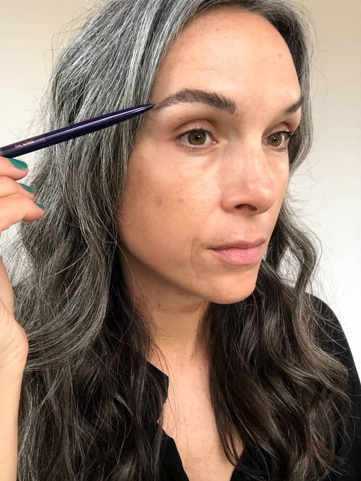 Makeup Tips for Gray Hair + Mature Skin | The New Knew