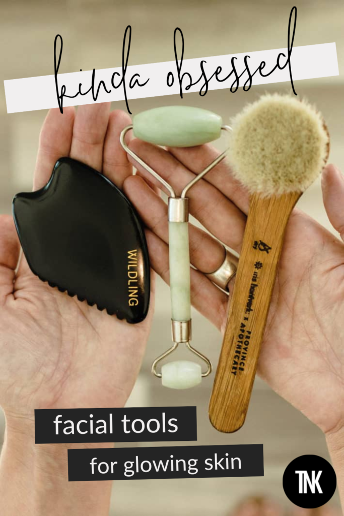 A collection of facial tools