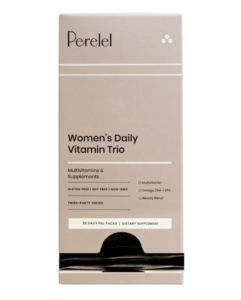 a box of perelel women's vitamins