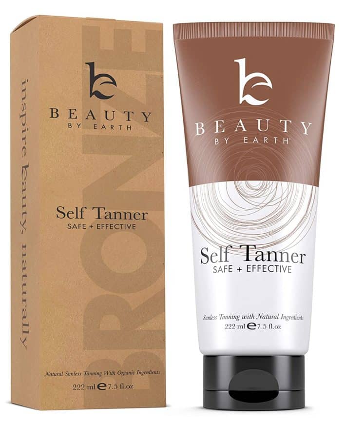 sunless tanner box and tube