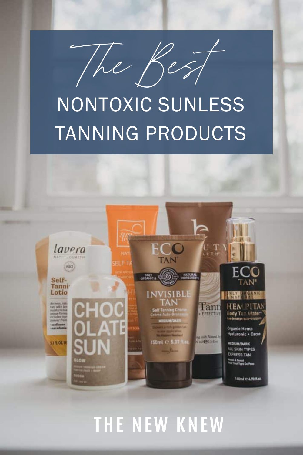 The best sunless tanning products