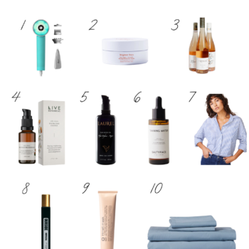 10 favorite products for summer.