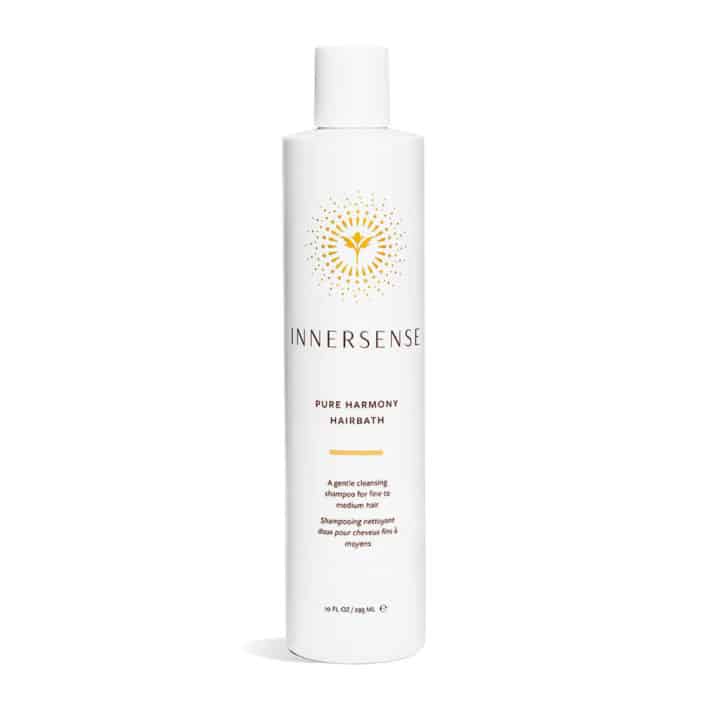 a product photo of innersense's pure harmony hairbath shampoo