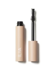 A tube of clean mascara from ILIA beauty. 
