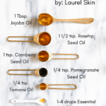 ingredients to make facial oil