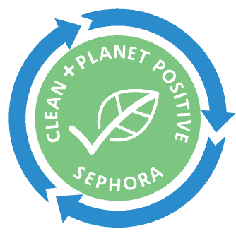 Clean and Planet Positive Clean at Sephora seal