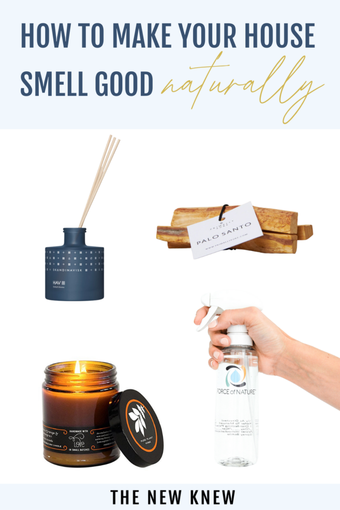 A collection of healthy ways to make a home smell good.