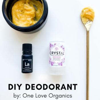 An image of ingredients for DIY deodorant.