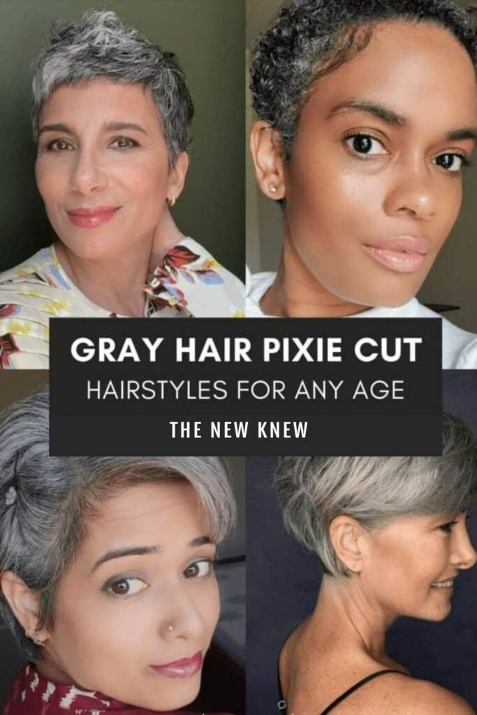 Gray Hair Pixie Cut Hairstyles for Any Age | The New Knew