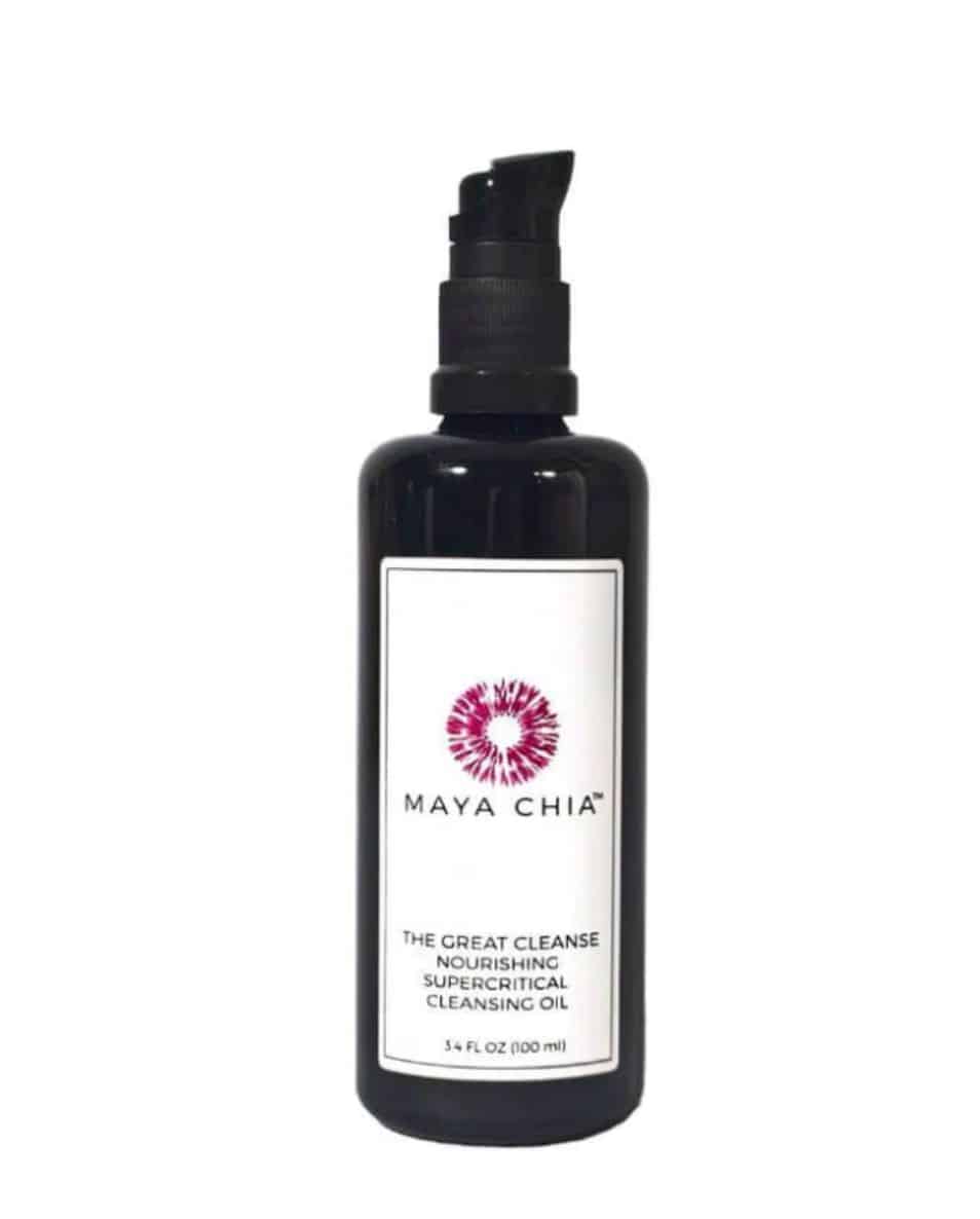 a bottle of maya chia the great cleanse facial cleanser