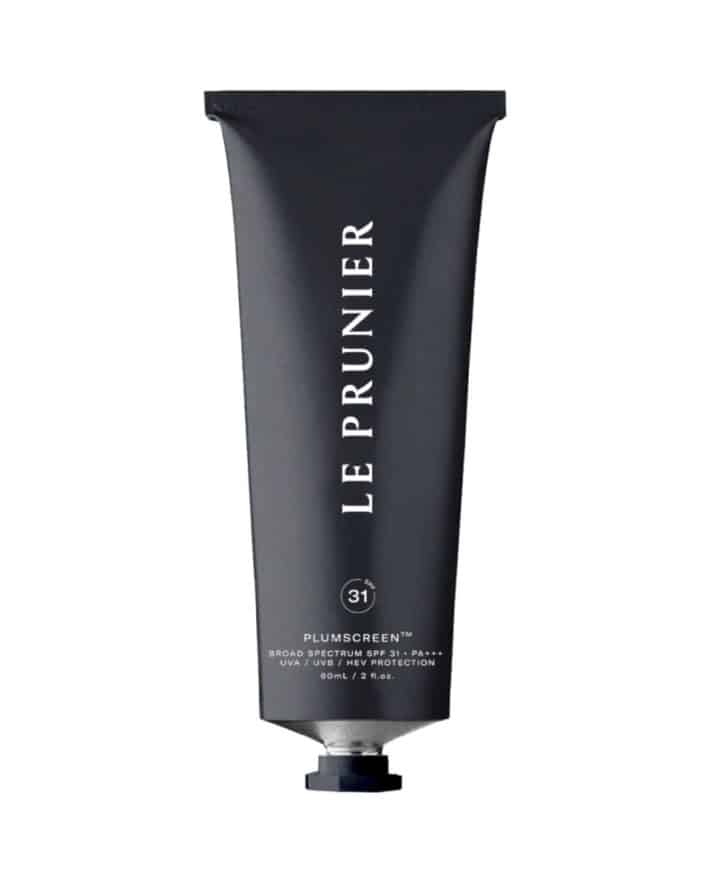 A tube of Le Prunier Plumscreen.