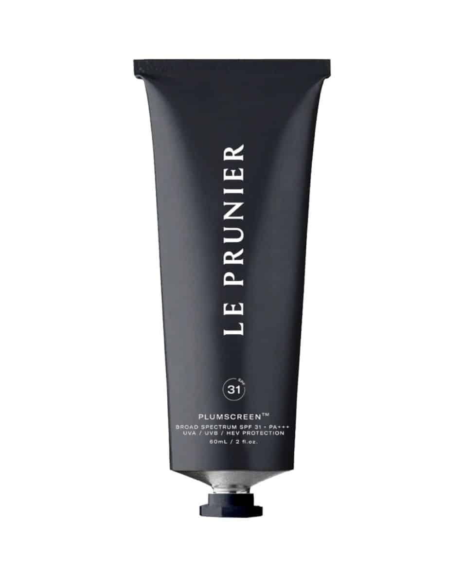 a tube of le prunier plumscreen SPF