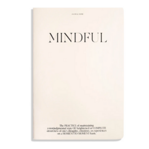 A mindful journal.
