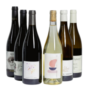 A collection of wine from Dry Farm Wines.