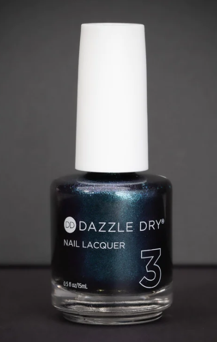 Dazzle Dry Blue Blood nail polish