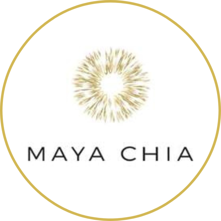 the maya chia skincare brand logo