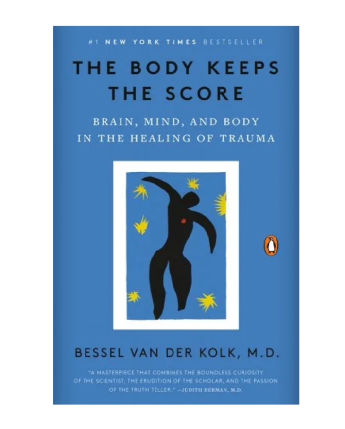 The cover of the book The Body Keeps the Score by Bessel Van Der Kolk.