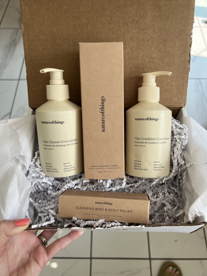 A subscription box from Beauty Heroes.