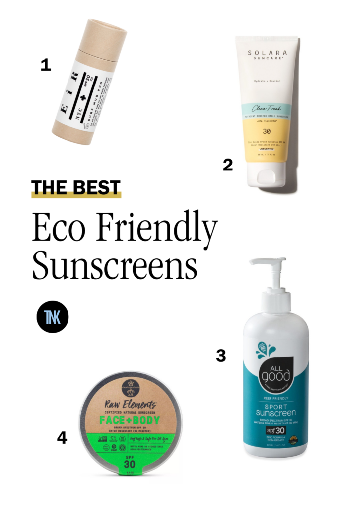 a roundup of eco friendly sunscreens
