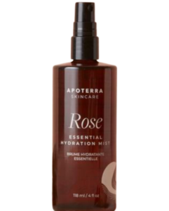 A bottle of Apoterra Essential Hydration Mist.