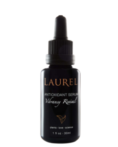A bottle of Laurel Antioxidant Serum. 