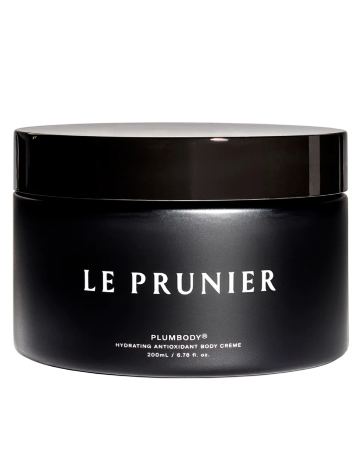 A container of Le Prunier Plumbody creme. 