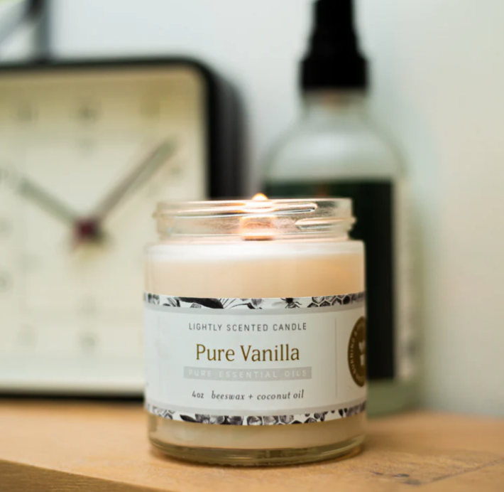 A candle from Fontana Candle Co.
