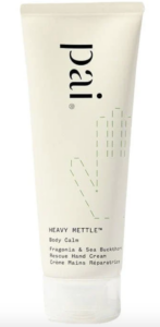 A container of Pai Heavy mettle lotion