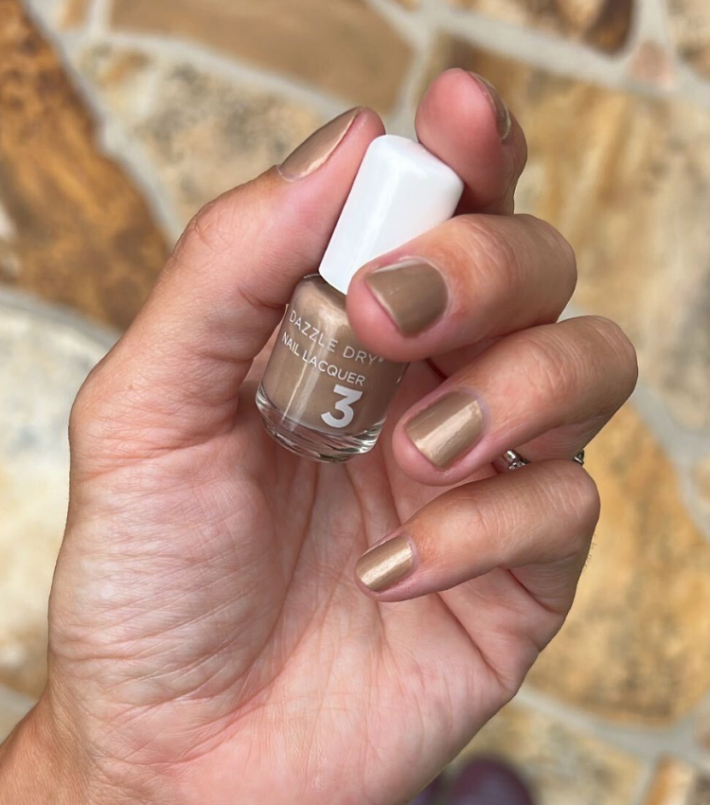 Shimmering Sands nail polish. 