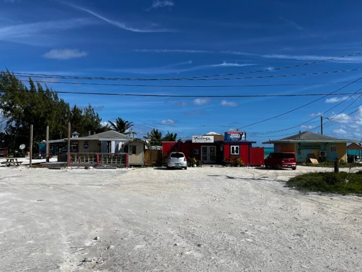 A photo of Shirley's Fish Fry in Exuma.