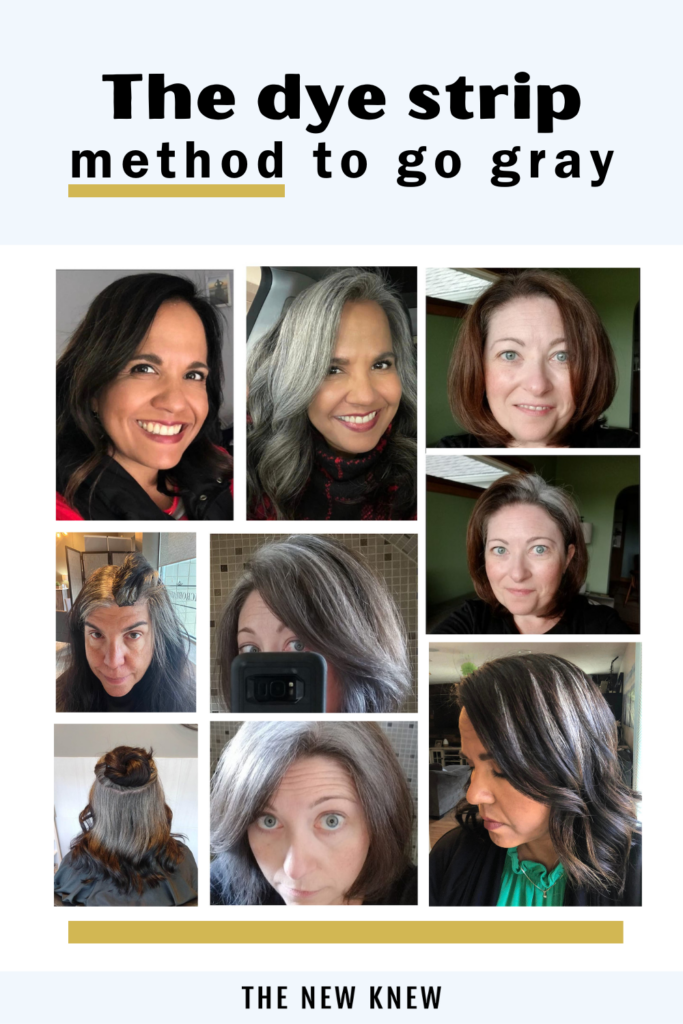 A group of women going gray.
