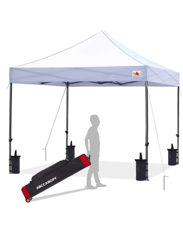 A canopy tent