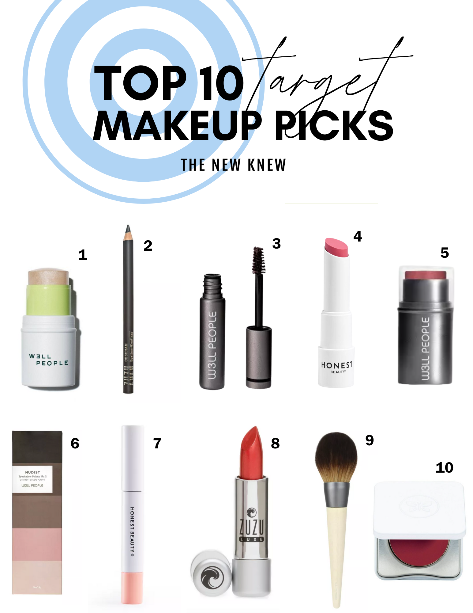 Top 10 makeup picks at Target by TNK.